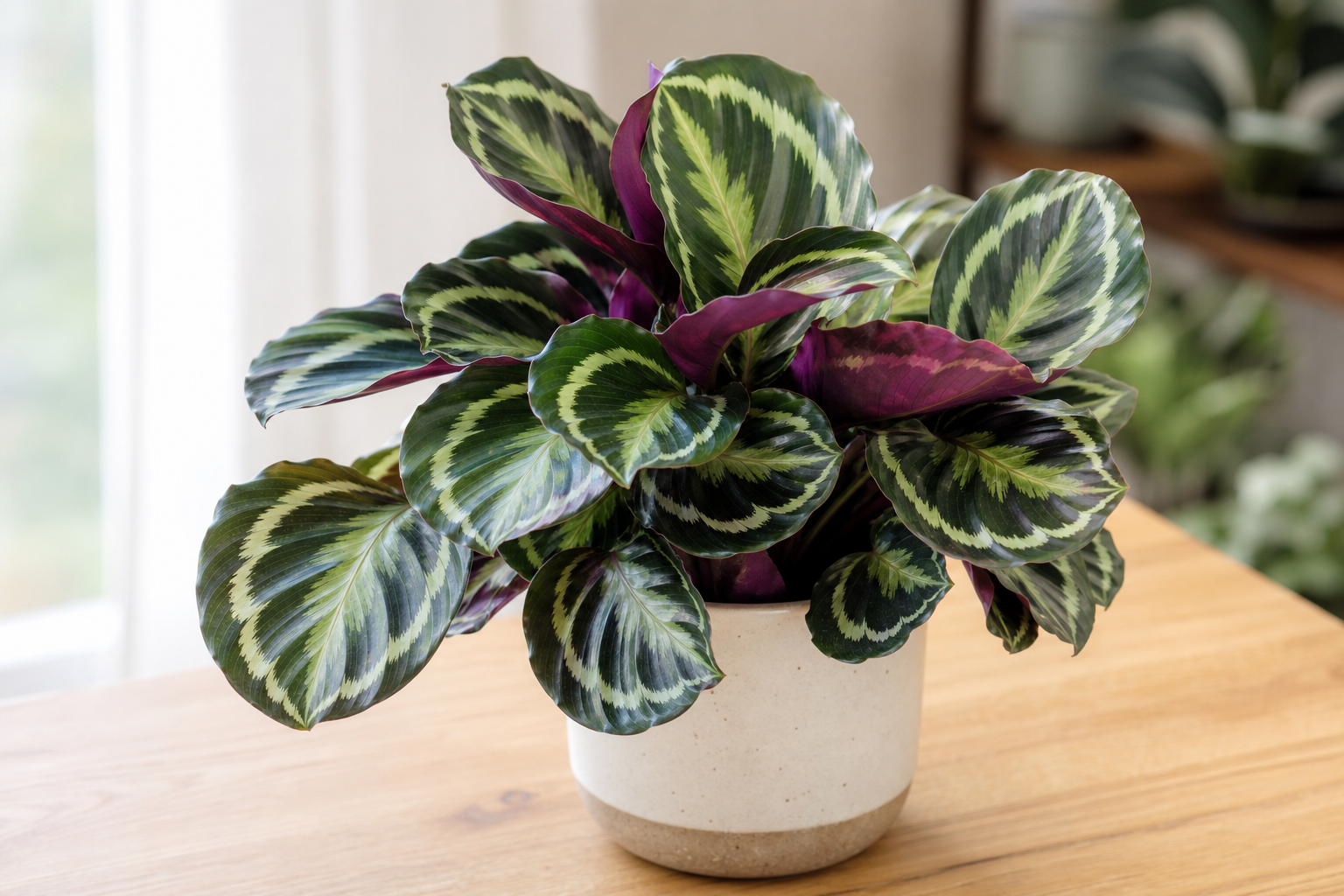 Calathea houseplant