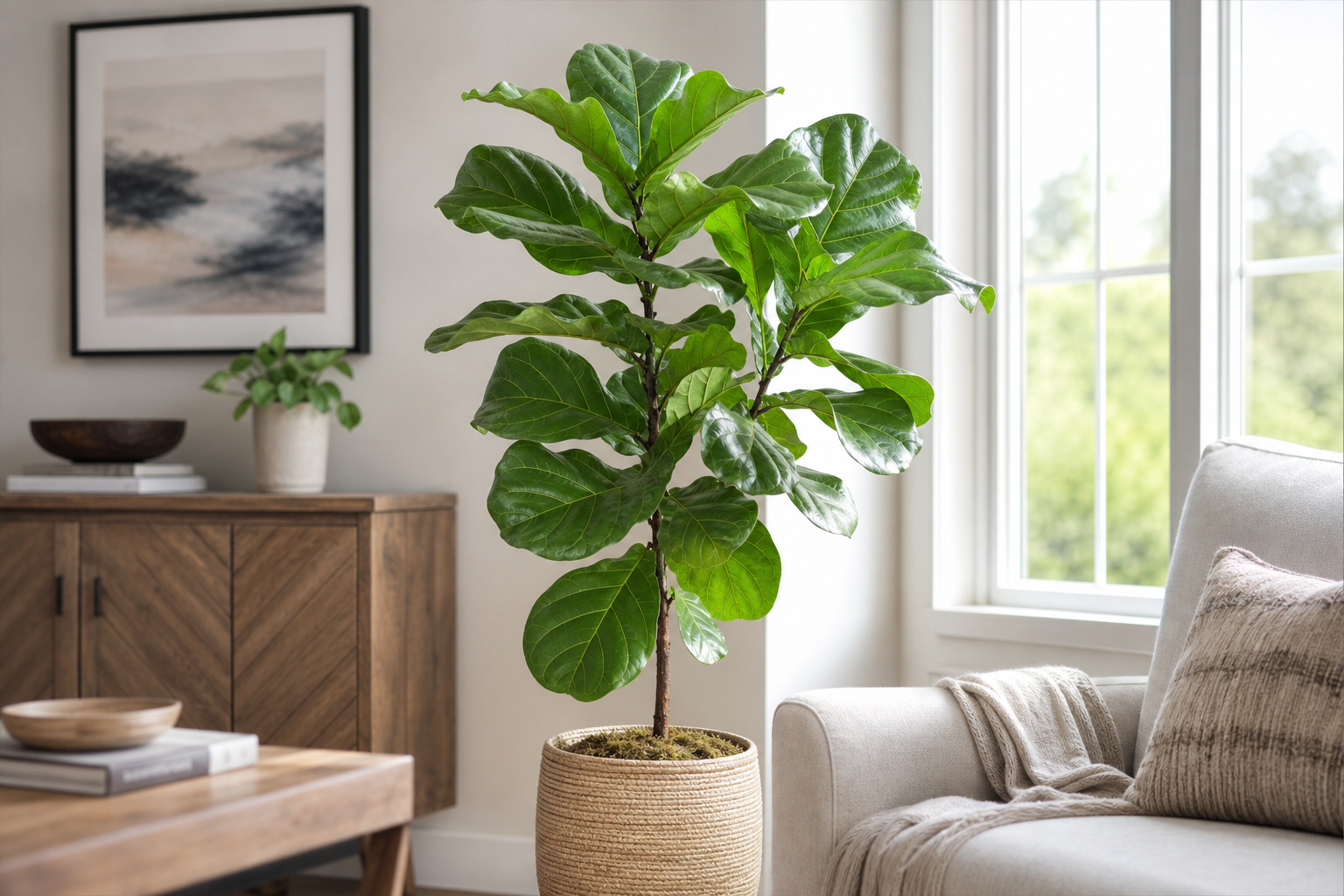 Fiddle Leaf Fig houseplant
