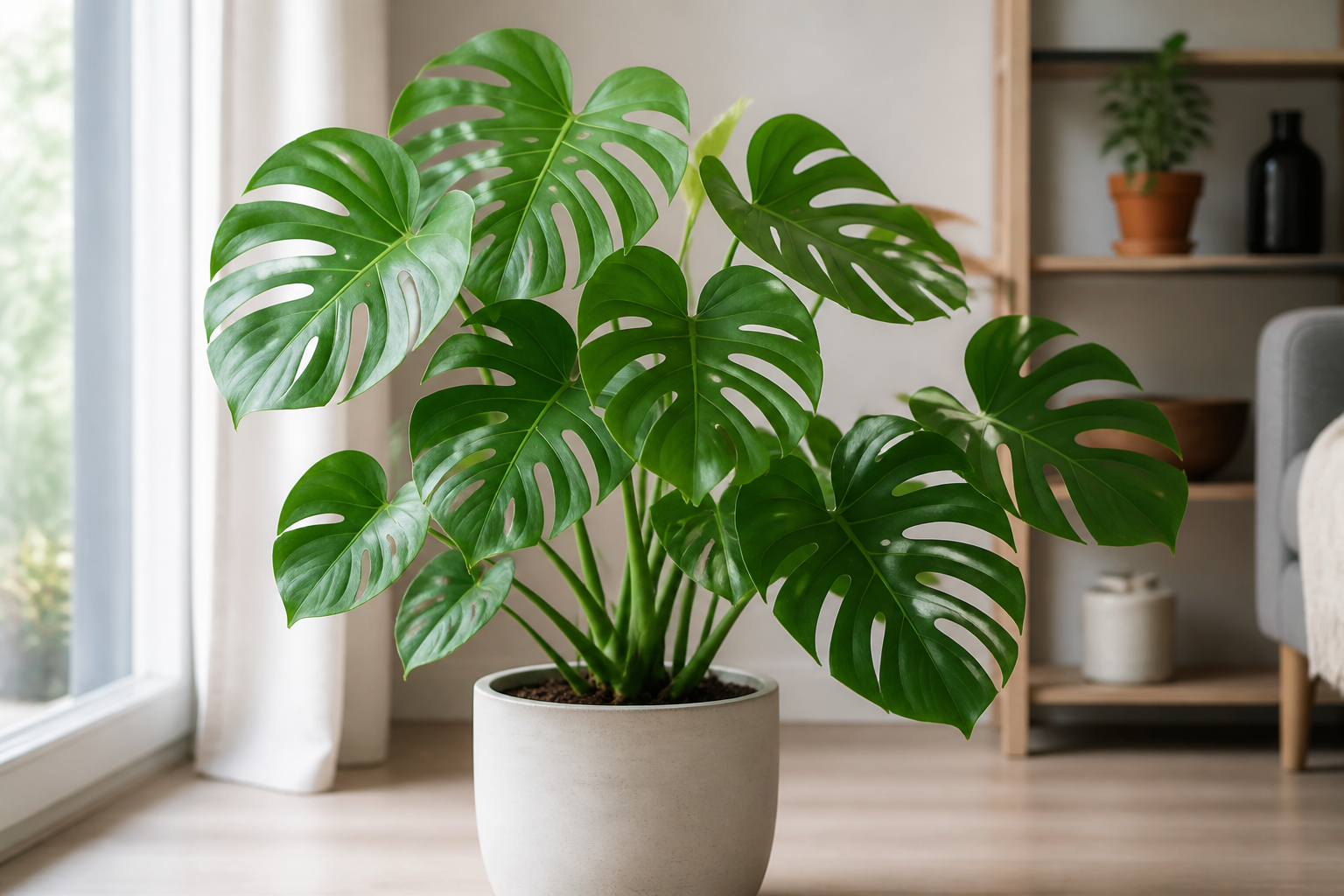Monstera houseplant