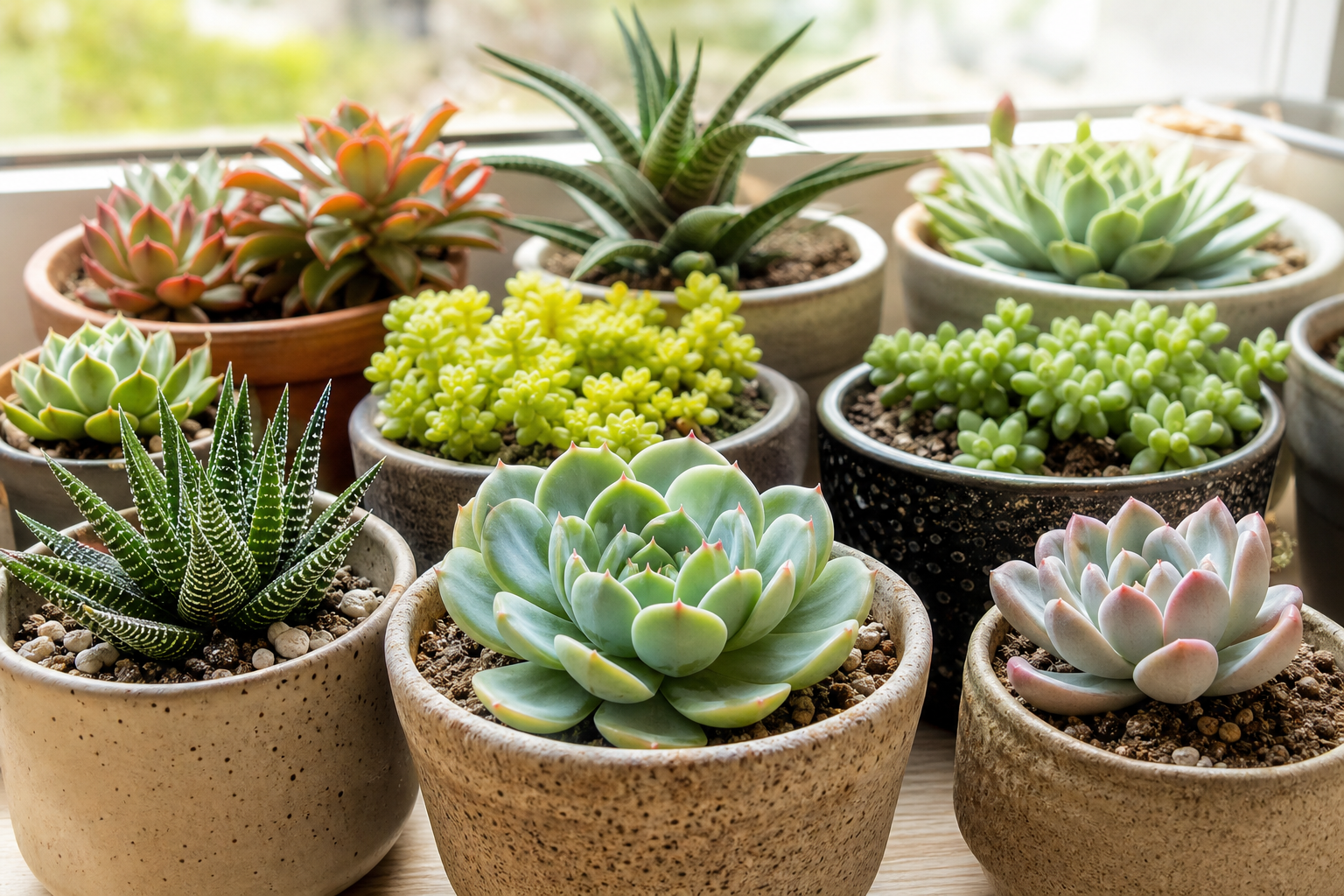 Succulents houseplant